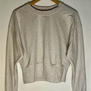 Athleta Heather Gray Sweatshirt Size S